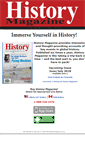 Mobile Screenshot of history-magazine.com